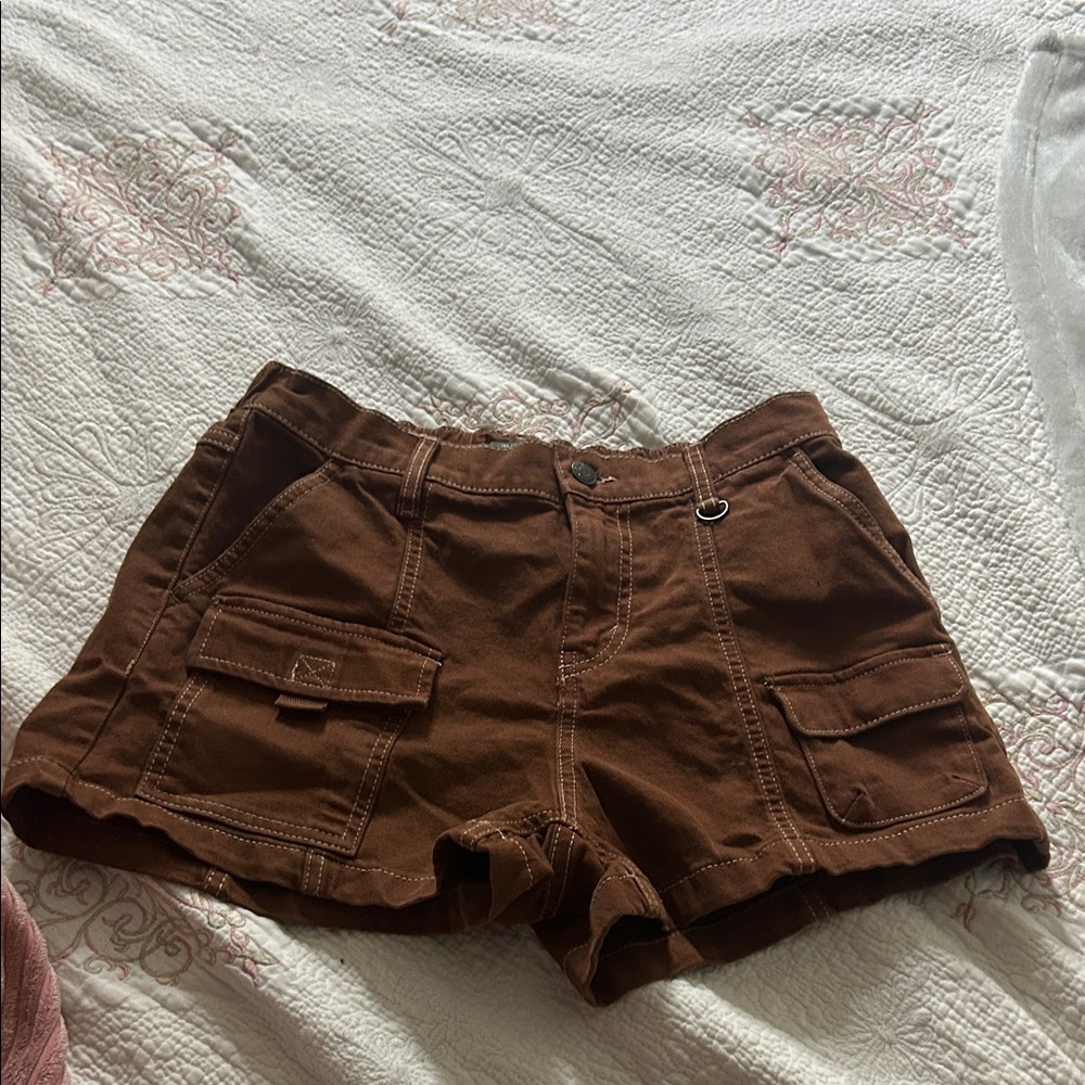 Wild Fable Chocolate Cargo Shorts